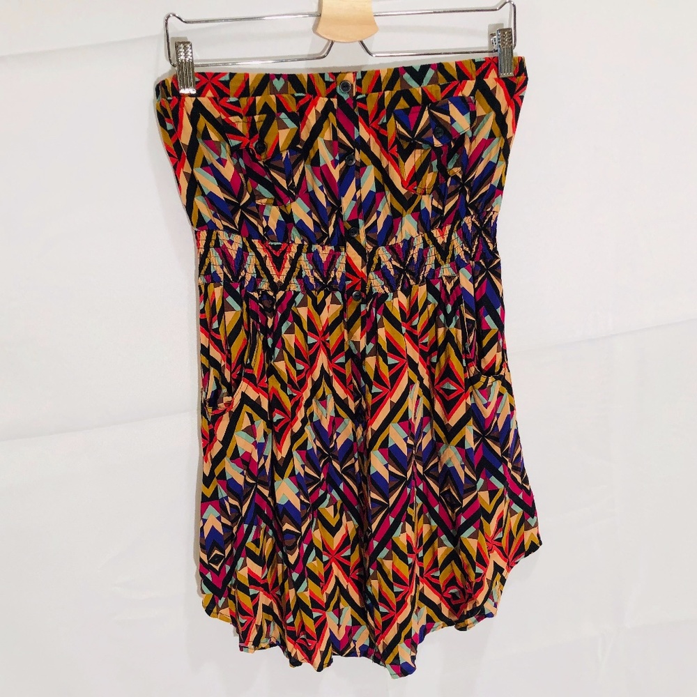Geometric Pattern Dress